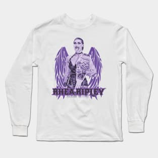 wrestlemania rhea Long Sleeve T-Shirt